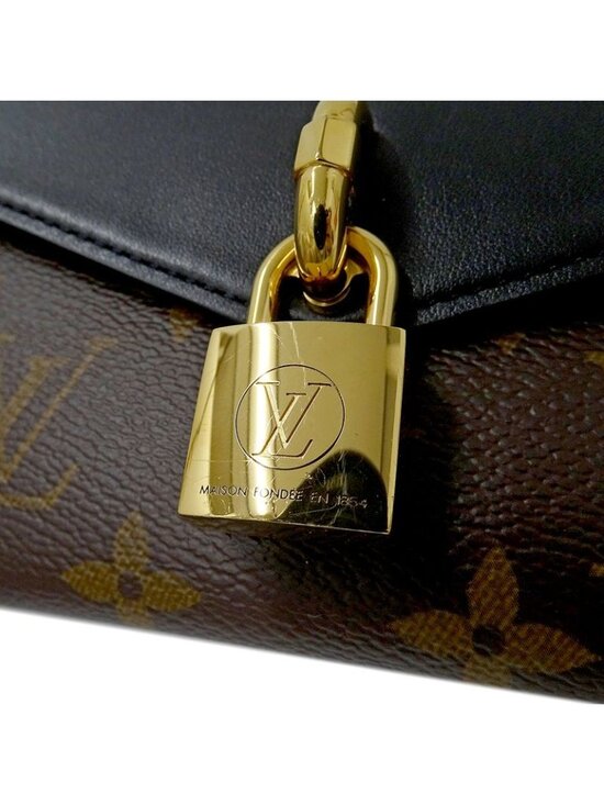 Louis Vuitton Monogram Shoulder Bag 2-Way Padlock on Strap - Picture 12 of 12